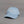 Light blue baseball cap with a small logo on a gray background