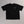 Black t-shirt with 'Open Project' logo on a light gray background